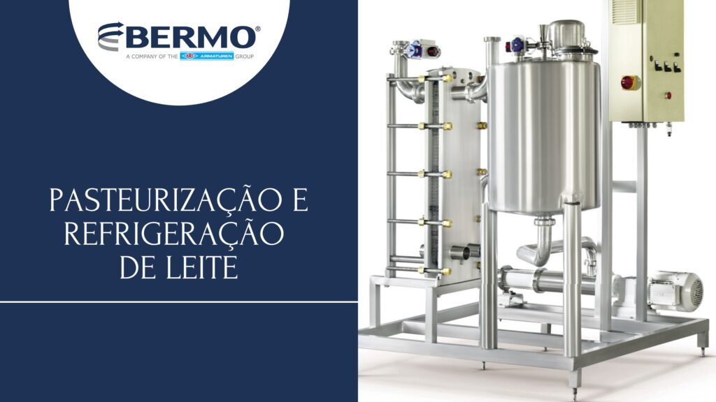 Tecnologia de ponta p Pasteurização e Refrigeração de Leite