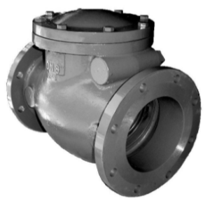 Válvula de Retenção Tipo Portinhola Única com Flange - Aço Carbono