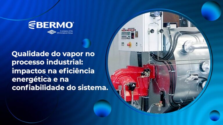 Entenda os impactos na eficiência energética e na confiabilidade do sistema em função da qualidade do vapor no processo industrial.