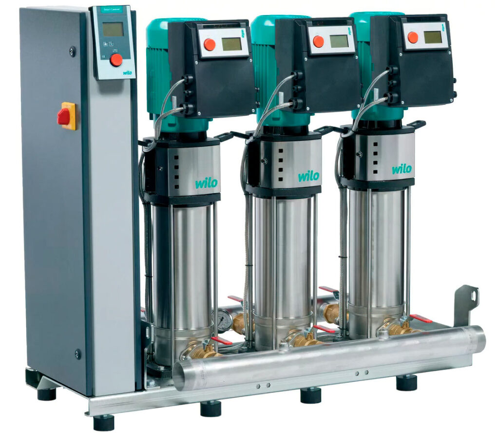 SIBOOST SMART HELIX VE - Sistema com Bombas Verticais